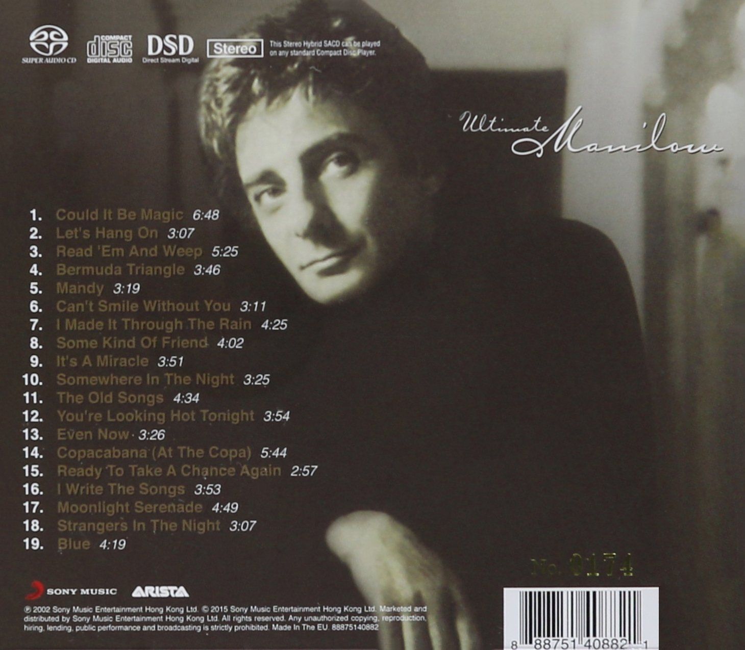 SACD)バリー・マニロウ♪『Ultimate Manilow』(限定盤)!世界初 ルゼルの情報日記 楽天ブログ SACD)バリー・マニロウ♪『Ultimate Manilow』(限定盤)!世界初 ルゼルの情報日記 楽天ブログ