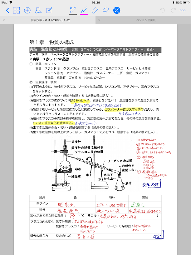 新世代ipadとpencil購入 授業テキスト支援システムできました 高校化学の教材 分子と結晶模型の ベンゼン屋 楽天ブログ