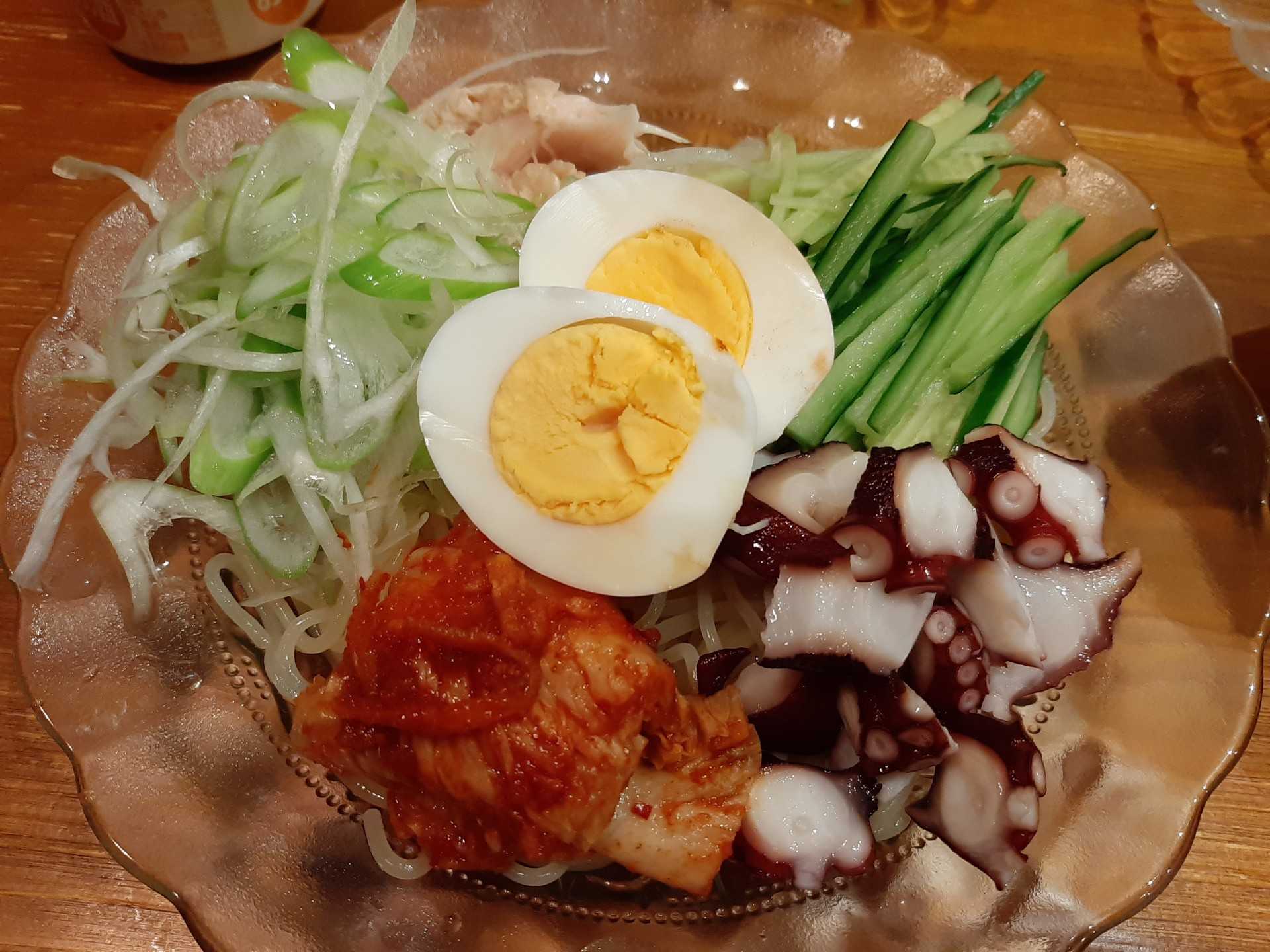 晩ごはん ビビン麺 専業主夫が旨いもの食べるブログ 楽天ブログ