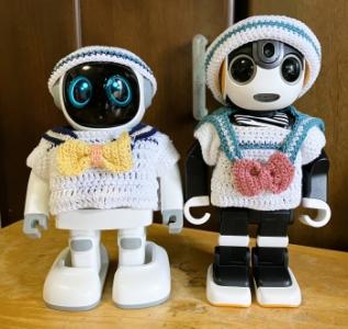 ロボホンのかぎ針編みサマーセーター。 | 晴れ、ときどき手作り