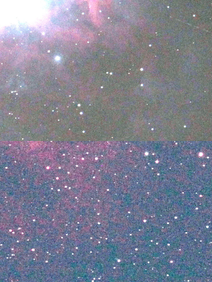 JPEG１枚M42とバラノイズ比較