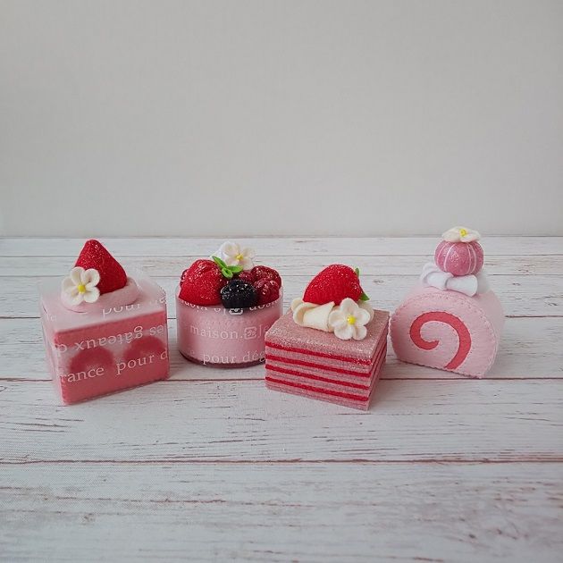 春ベリーのケーキ4種set キラキラガールズのスイーツコレクション 楽天ブログ