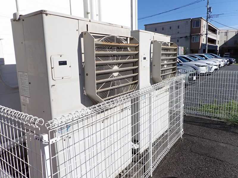 ガスヒートポンプ室外機
