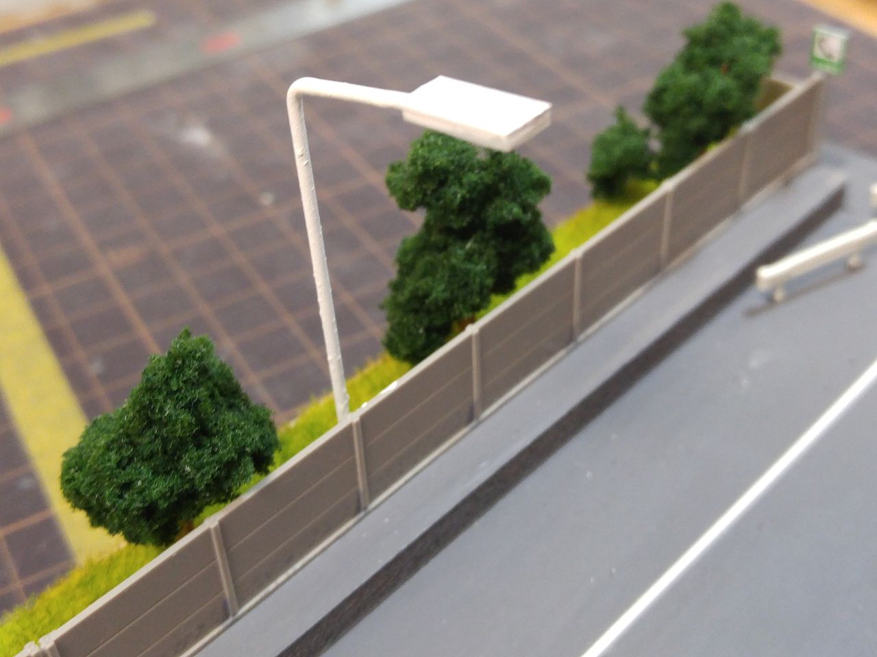 高速道路ミニチュア（高速道路ジオラマ） 作品1 | ジオラマ