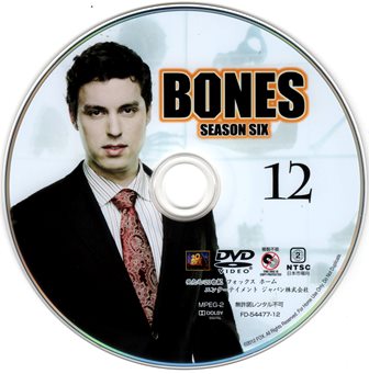 『1056　ＢＯＮＥＳ／骨は語る SEASON  6 DISC 12　［COLLECTOR’S BOX］』ピクチャディスク