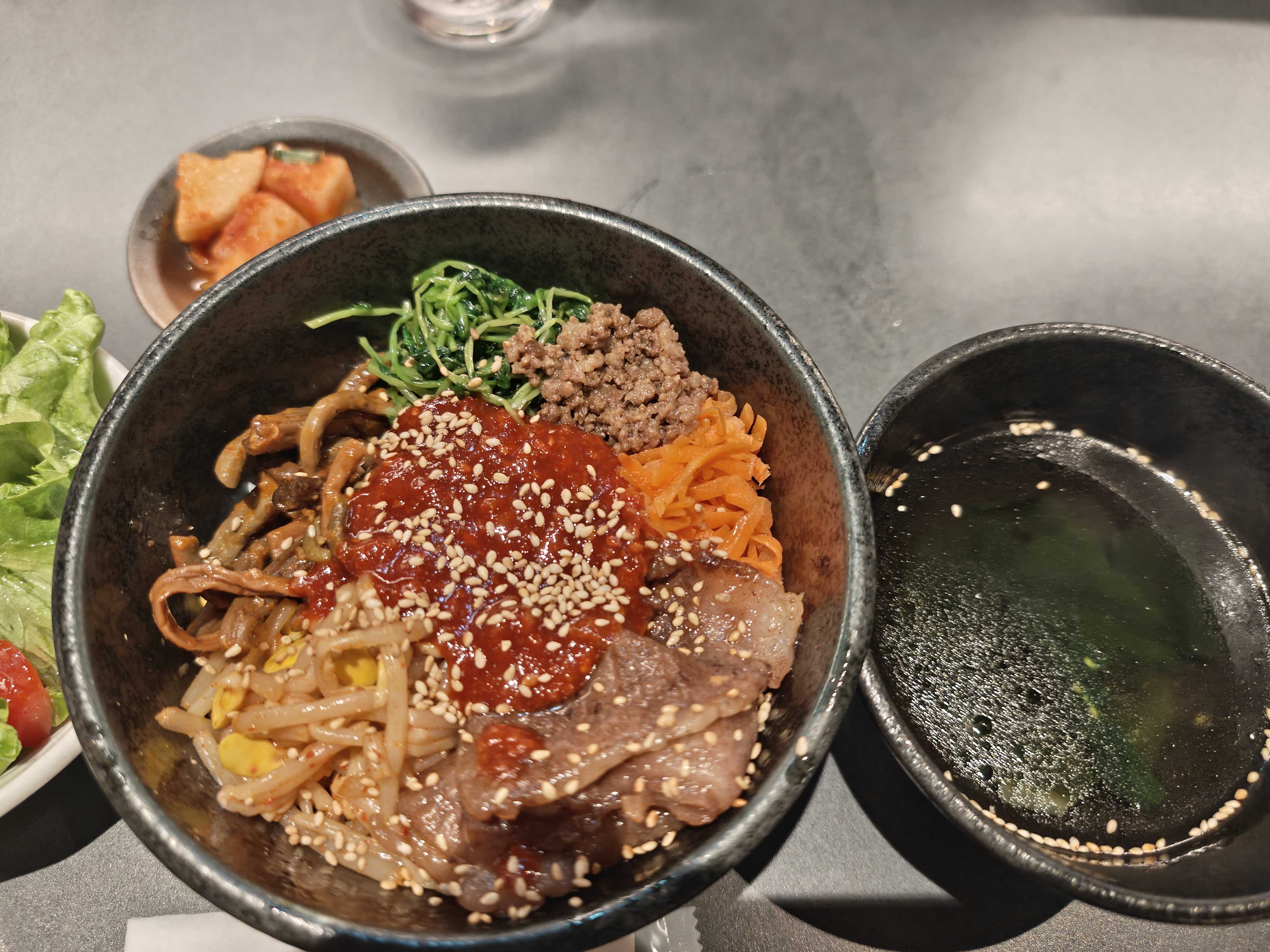 虎ノ門ヒルズ　ランチ　KOREAN IZAKAYA ジャン　国産黒毛和牛 上カルビビビンバ
