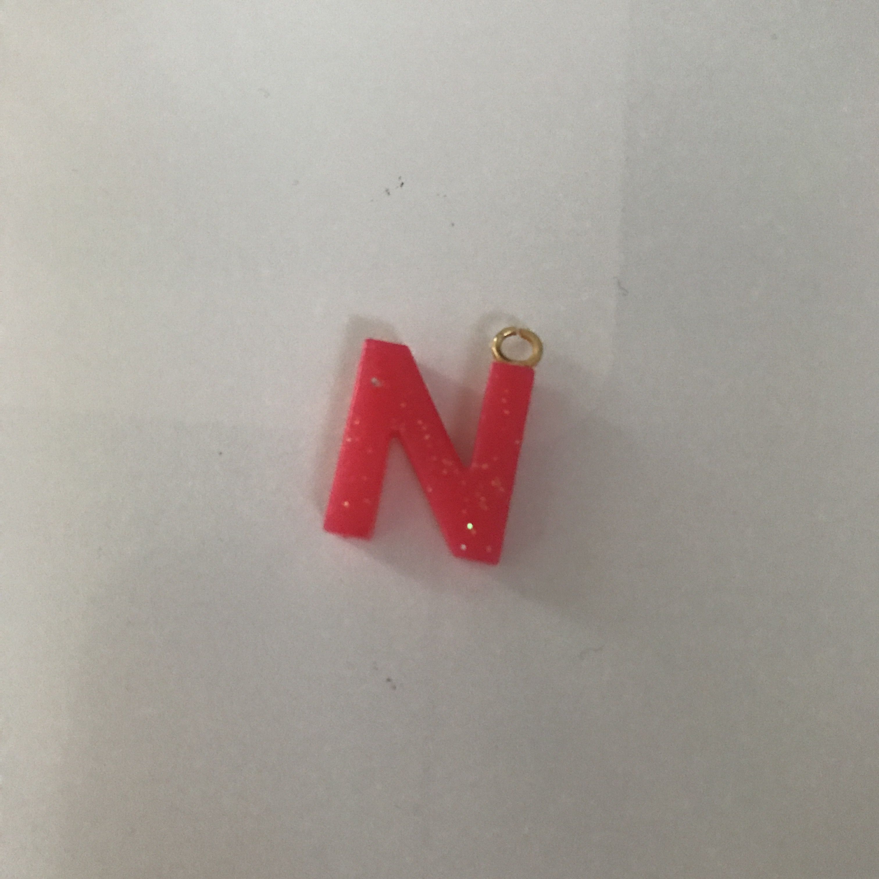 アルファベット型 空枠虹色レジン ゆるふわ 手作り日記 楽天ブログ