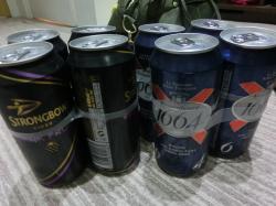 ビールとサイダー購入