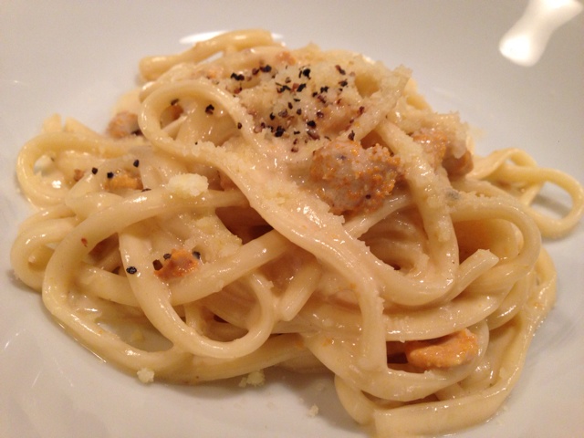 ウニ パスタ