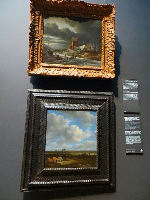教会 ロイスダール 風景 画 作品解説 ロイスダール 城の廃墟と教会のある風景 低海抜地のモニュメンタルな風景表現