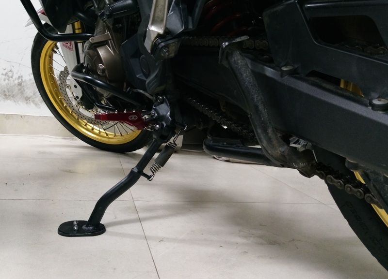 CRF1000Lのショートスタンドを改造してみる | The Mekong Delta Force 