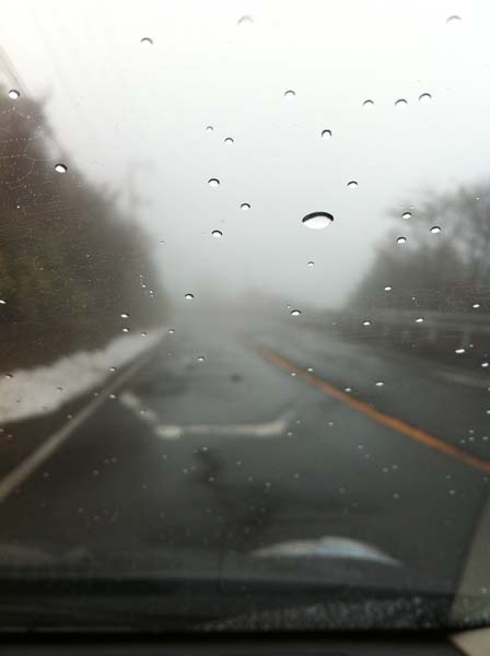雨＋霧の箱根路