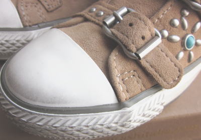 ASH／VITALIS 本革ハイカットスニーカー ベージュ 35(22.5～23cm) 22050円→50%OFF 11100円+送料630円BRANDS for FRIENDS6.JPG