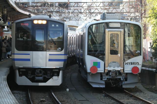 JR仙石線 HB-E210系 甲種3