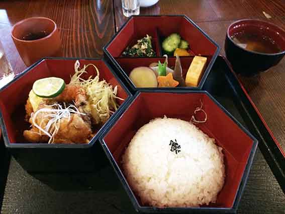 花杏子の「日替わりランチ」-01♪