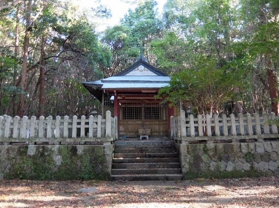 和歌山のすさみ 童謡の園 と江須崎島　神の島の春日神社