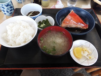 20140307脂金目鯛の煮付け定食