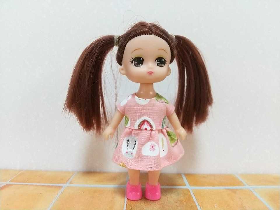 【パンダ】10cmセリア可動式ドールボディ用☆オーダーご依頼品 10cmセリア可動式ドールボディ用・オーダー製作受付ページ