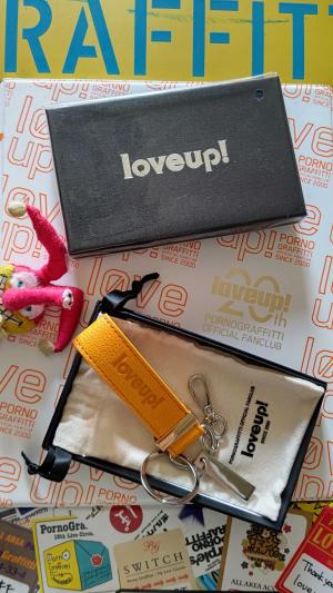 ポルノグラフィティ love up! ラバップ 会員限定 ショルダーバッグ love up 限定 ポルノグラフィティファンクラブ限定 ショルダー
