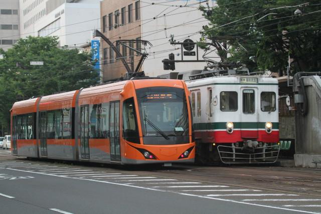 福井鉄道 新旧 並びの 数々3