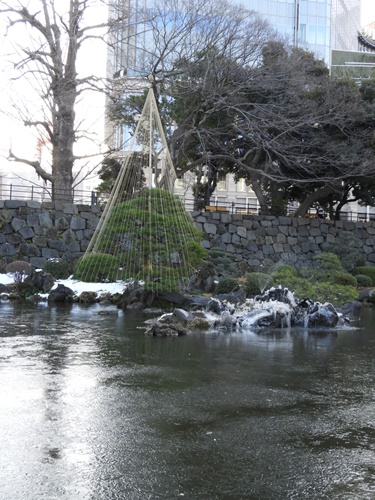 日比谷公園にて