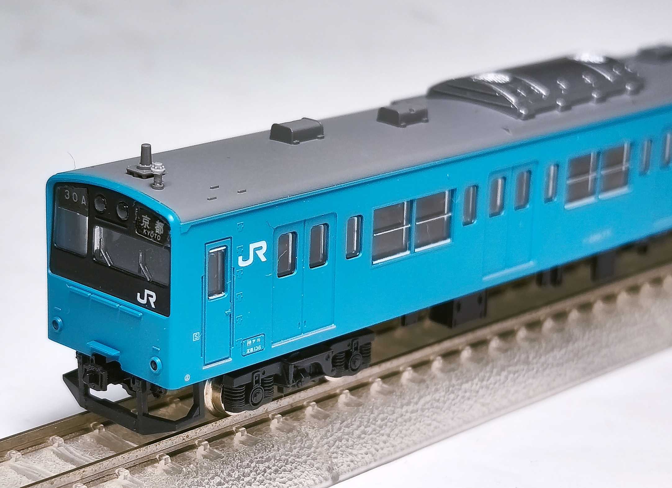 KATO 201系スカイブルー試作車 3連付属編成 | おん鐵 - 楽天ブログ