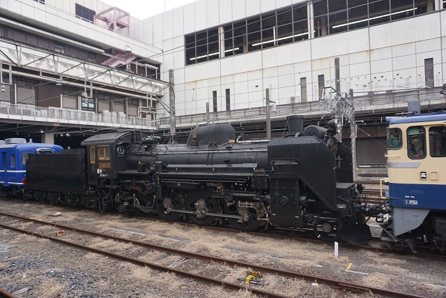 EF65 501牽引 C58 239 大宮出場！3