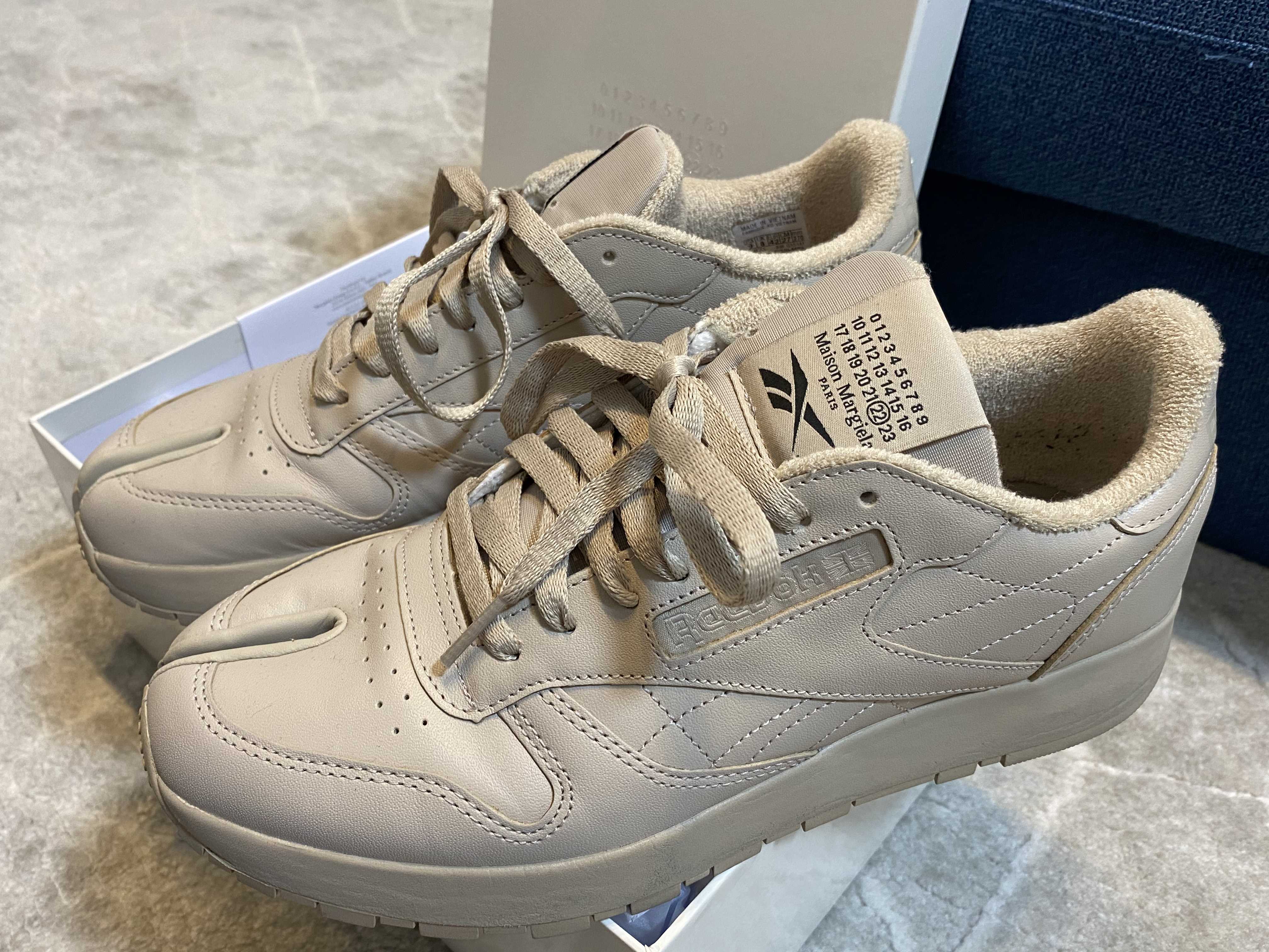 Maison Martin Margiela - 【新品】Margiela x Reebok ペンキ加工 タビ