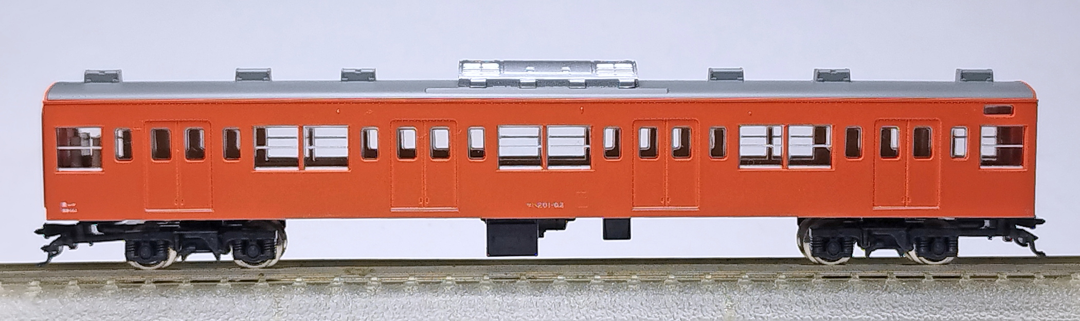 専用出品！エンドウ201系直流通勤形電車（試作車）オレンジ6両