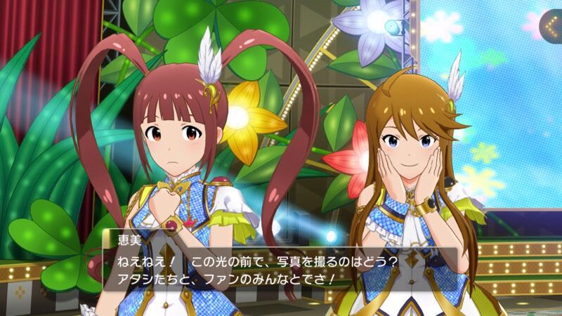 祝ミリシタ2周年7日目 松田亜利沙 高坂海美 所恵美 篠原可憐のsr衣装を手に入れ ジュリアも入れて5人で周年曲のflyers のmvを撮影しました ガンプラなどなど ガンプラブログ ガンプラ製作記 楽天ブログ