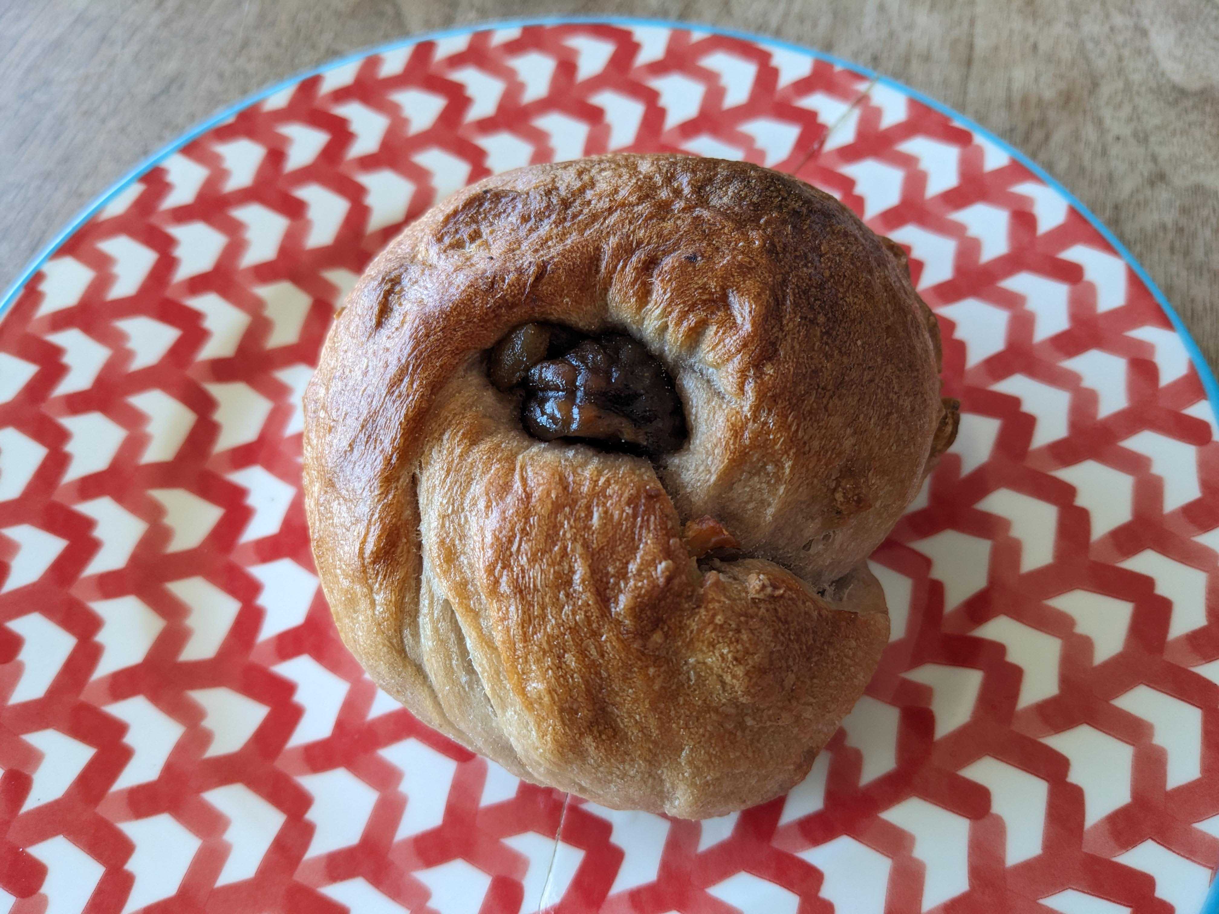 下田流の通販　玉露茶あんとホワイトチョコと栗かのこのベーグル