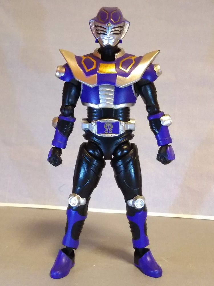 Shodo O 仮面ライダー王蛇 リュウガ を塗装してみた 第3ブログ Zect 楽天ブログ