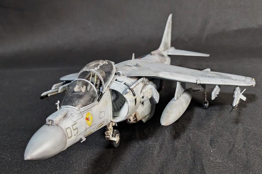 1/48 AV-8B ハリアーⅡプラス 5 完成 | Dog's Room - 楽天ブログ