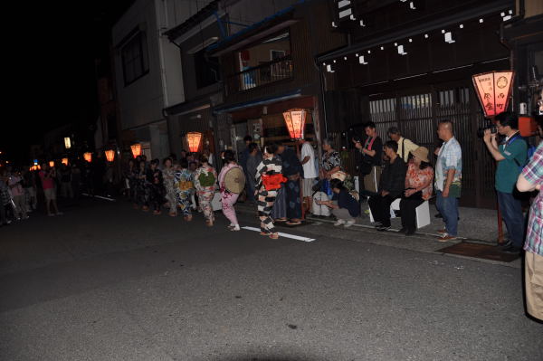 風の盆　西町