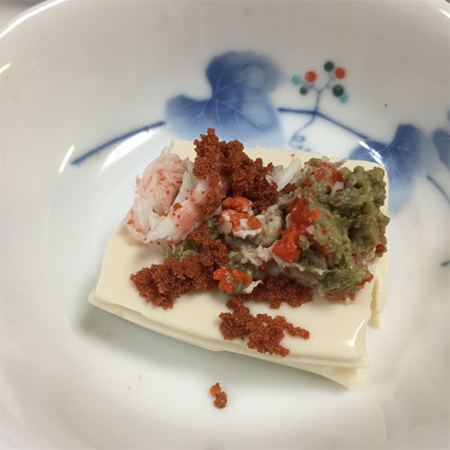 かに豆腐