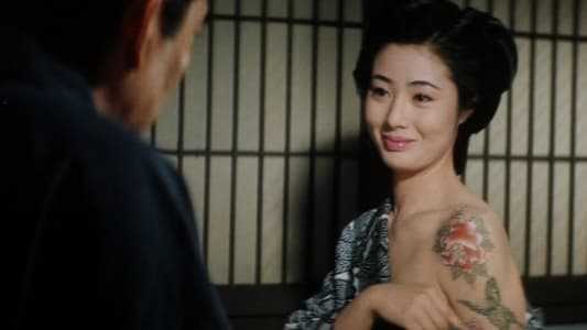 ◇日本侠客伝 花と龍 高倉健/星由里子/藤純子 映画ポスター B2