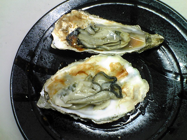 牡蠣のナンプラー焼き