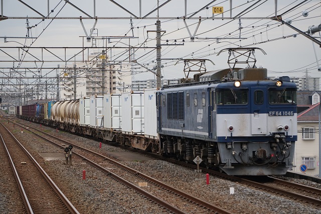 EF64 1046 JRF広島色 鹿島貨物ル－プ運用5