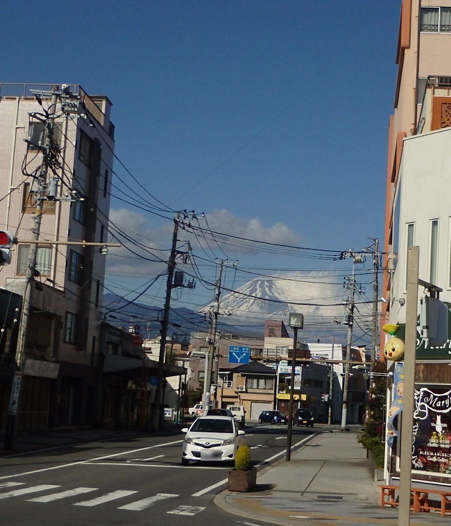 三島で半日観光 6 街中の富士山と伊豆箱根鉄道 楽天版じぶん更新日記 楽天ブログ