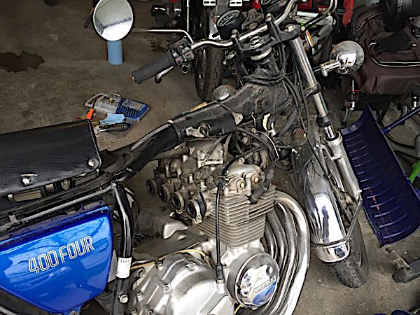 1976年式 Honda CB400F をバラす！！ | Takviatorの北米カナダ