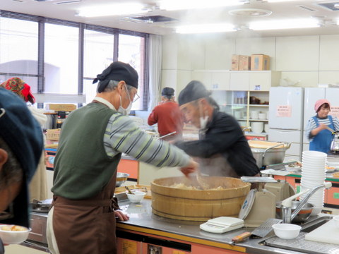 男料理うまい会の作業