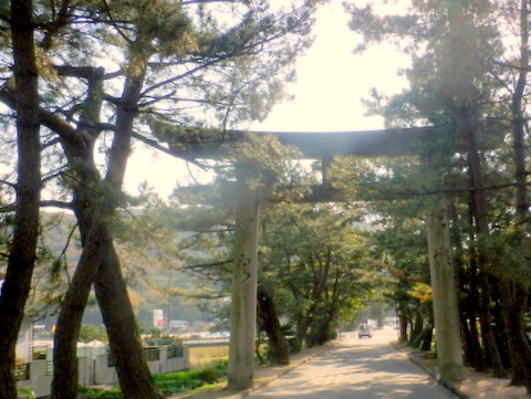 吉備津神社の鳥居