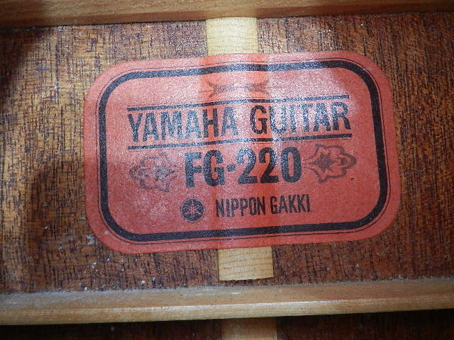 🌸YAMAHA FG-220赤ラベル サドル&ナット製作 | 青春のギターリペア