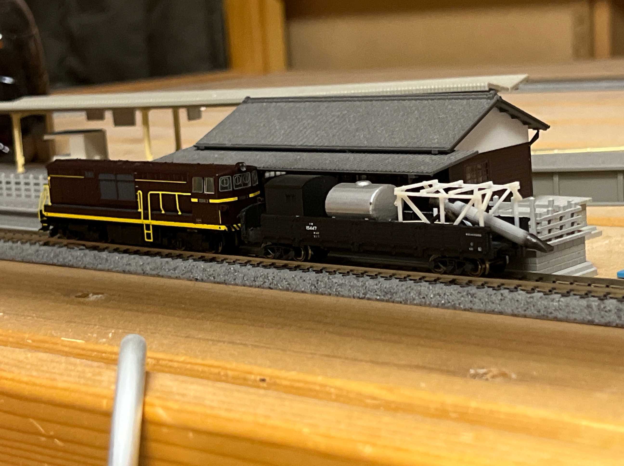 ジェットエンジン除雪車を押した機関車を作る。 | おきつね鉄道日誌