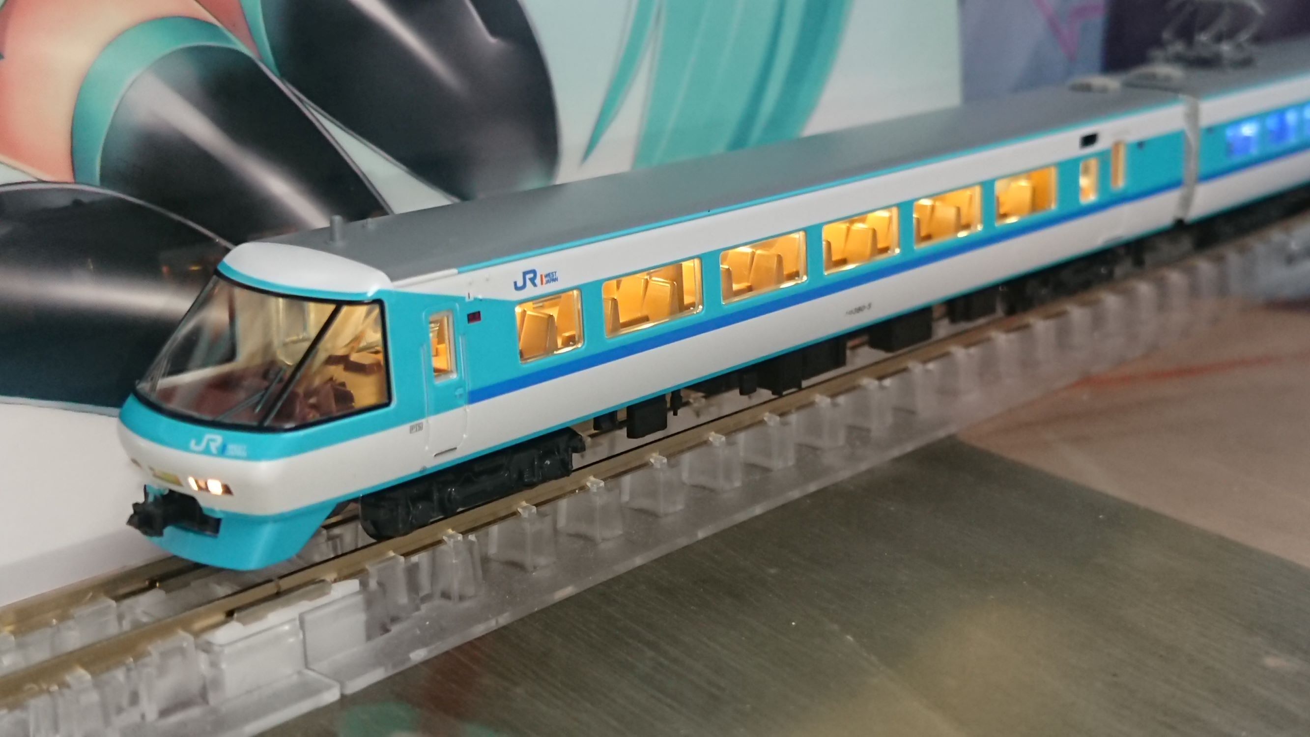 Nゲージ 381系スーパーくろしお KATO - 鉄道模型