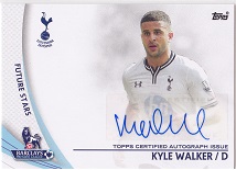 Topps PREMIER GOLD 2013 KYLE WALKER　直筆サインカード