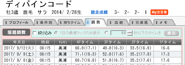 出資馬 ディバインコードその1 ミノルロドリゴの一口馬主ブログ 楽天ブログ