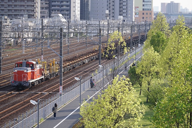 EF64 1049 JRF広島色牽引 鹿島貨物 & DE10 1704牽引 西那須チキ工臨5