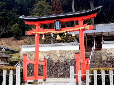 天柏神社の両部鳥居