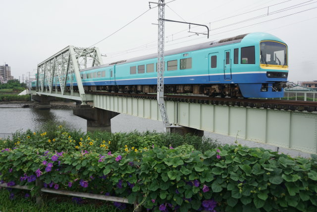 EF65 1105牽引 小田原チキ工臨& ニューなのはな 試運転4